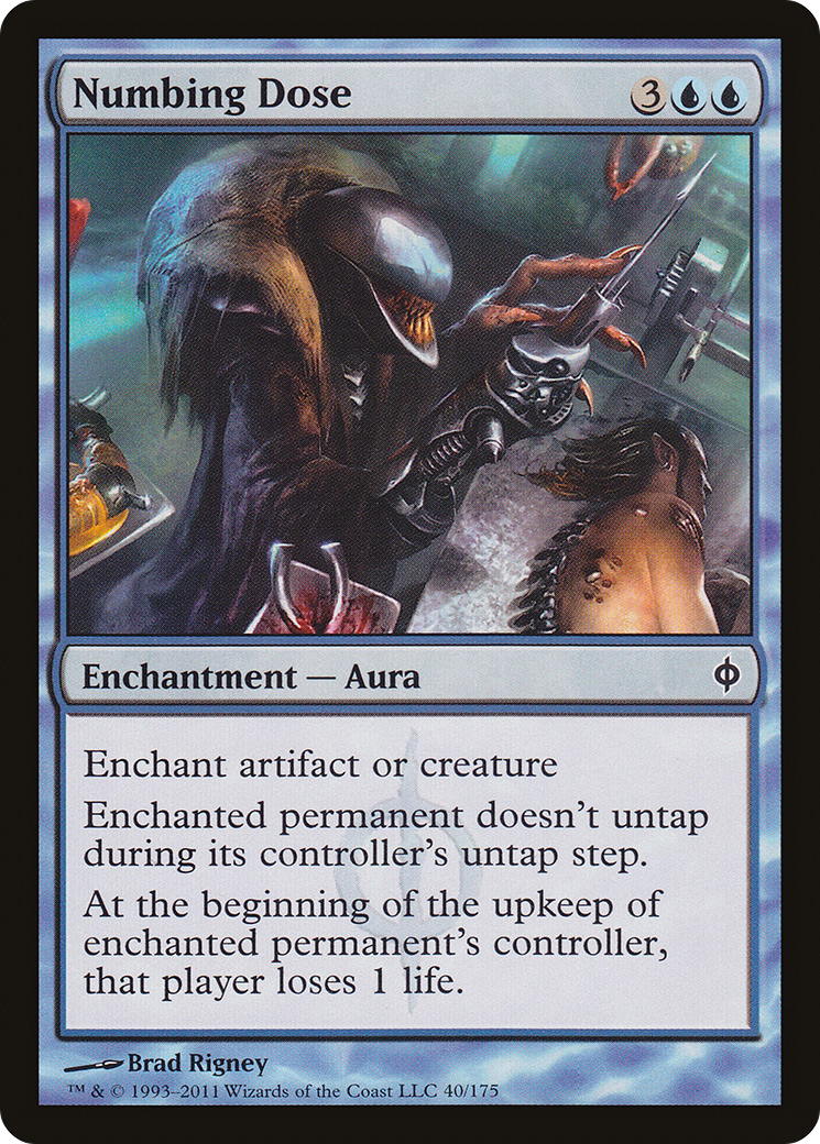 Numbing Dose (NPH-040)  Foil - New Phyrexia