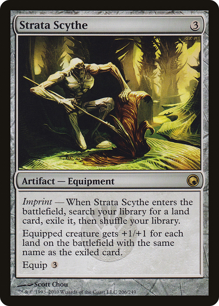 Strata Scythe (SOM-206)  - Scars of Mirrodin