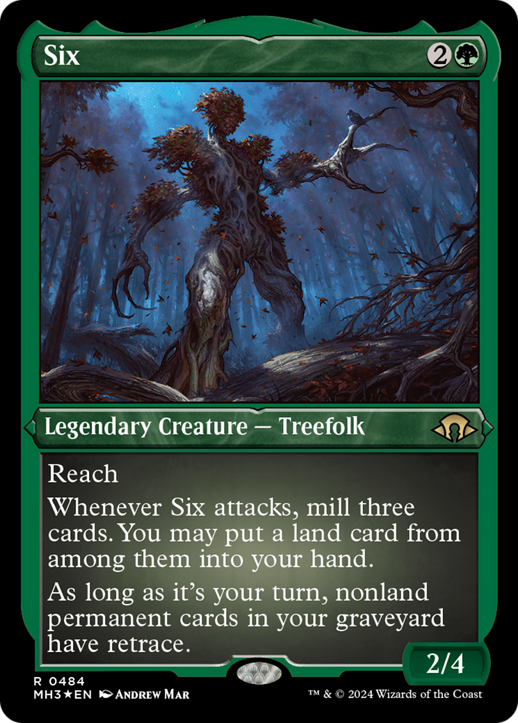 Six (Foil Etched) (MH3-484)  Foil - Modern Horizons 3