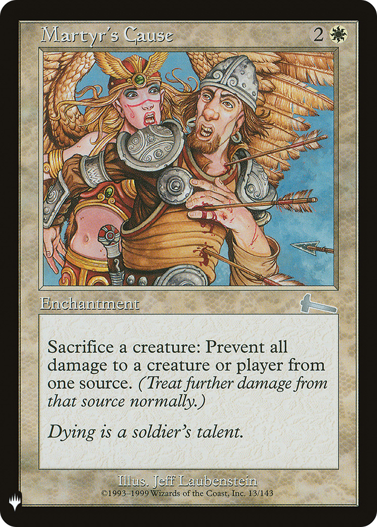 Martyr's Cause (LIST-013)  - The List