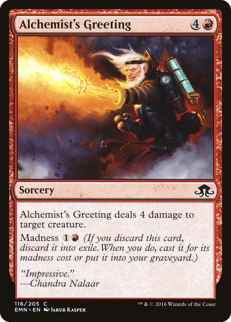 Alchemist's Greeting (EMN-116)  Foil - Eldritch Moon