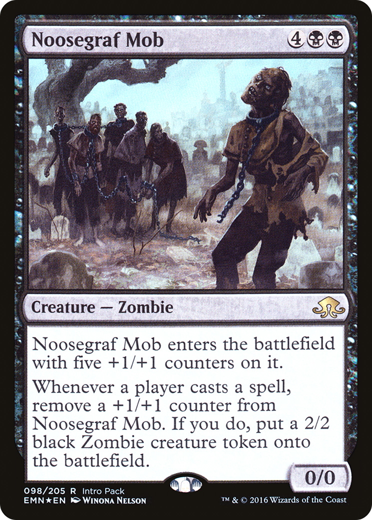 Noosegraf Mob (UMP-098)  Foil - Eldritch Moon Promos
