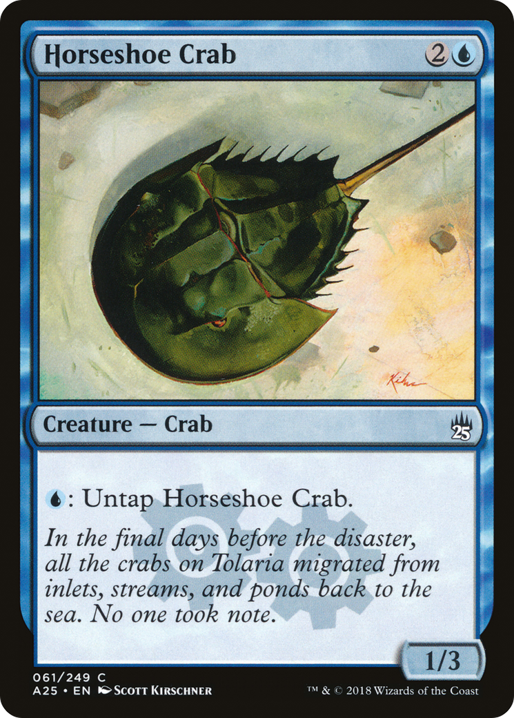 Horseshoe Crab (A25-061)  Foil - Masters 25