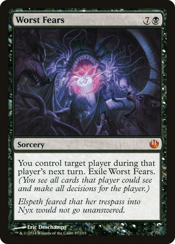 Worst Fears (JOU-087) - Journey into Nyx Foil