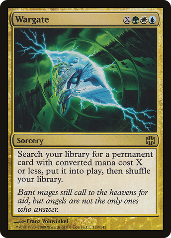 Wargate (ARB-129)  Foil - Alara Reborn