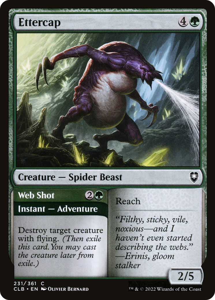 Ettercap (CLB-231)  - Commander Legends: Battle for Baldur's Gate