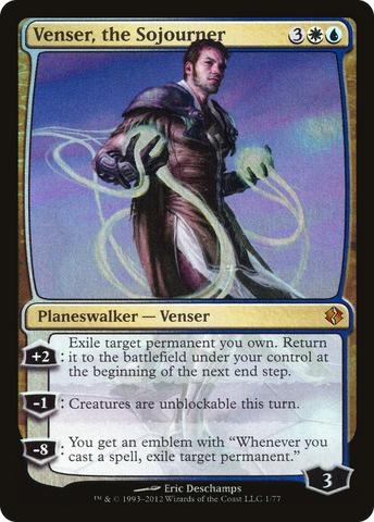 Venser, the Sojourner (DDI-001)  Foil - Duel Decks: Venser vs. Koth