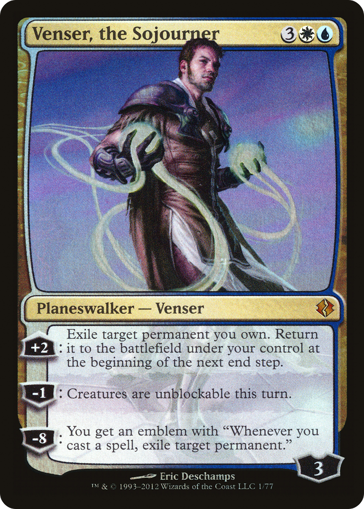 Venser, the Sojourner (DDI-001)  - Duel Decks: Venser vs. Koth