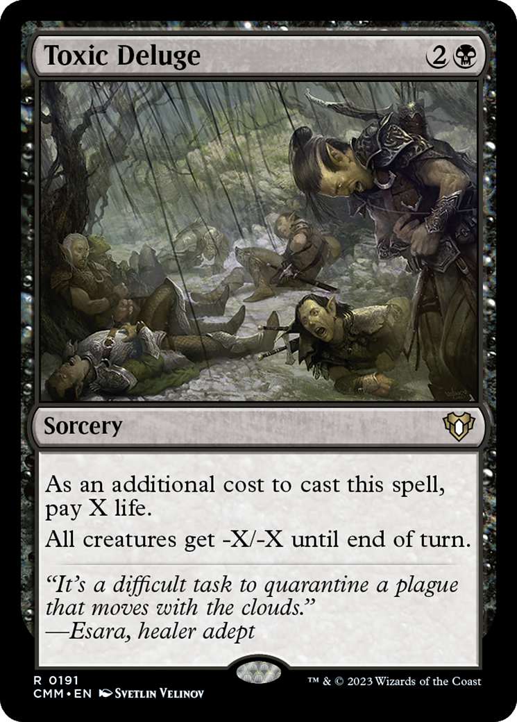 Toxic Deluge (CMM-191)  - Commander Masters
