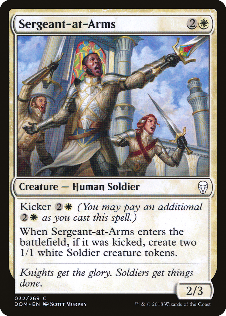 Sergeant-at-Arms (DOM-032)  - Dominaria