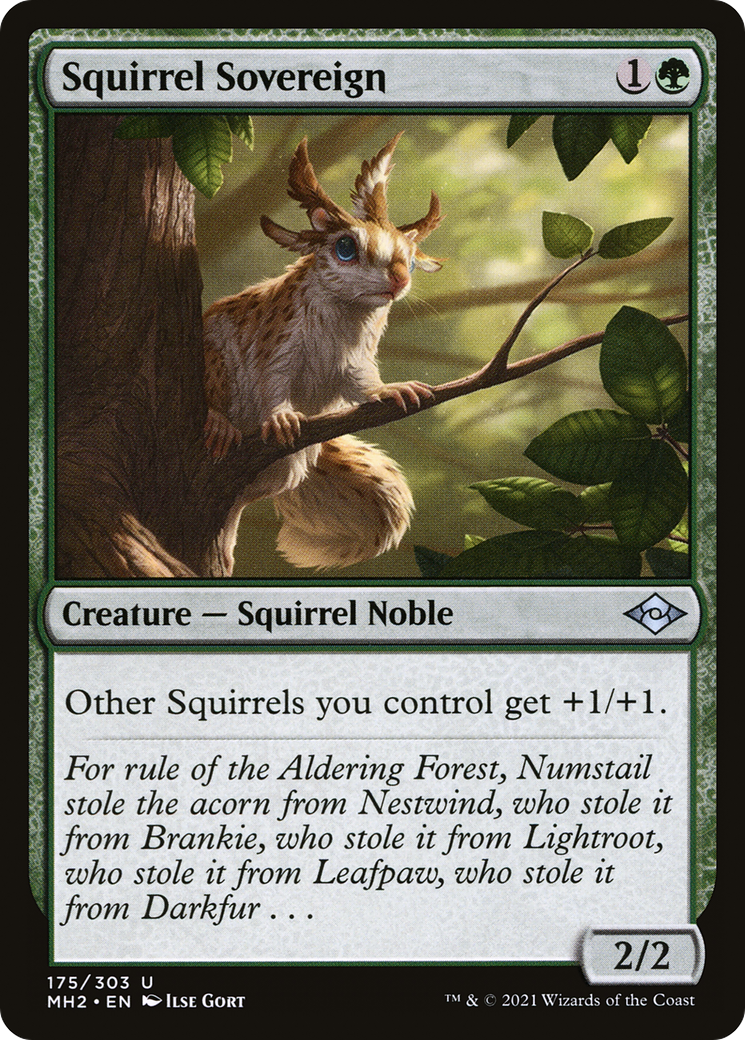 Squirrel Sovereign (MH2-175)  - Modern Horizons 2