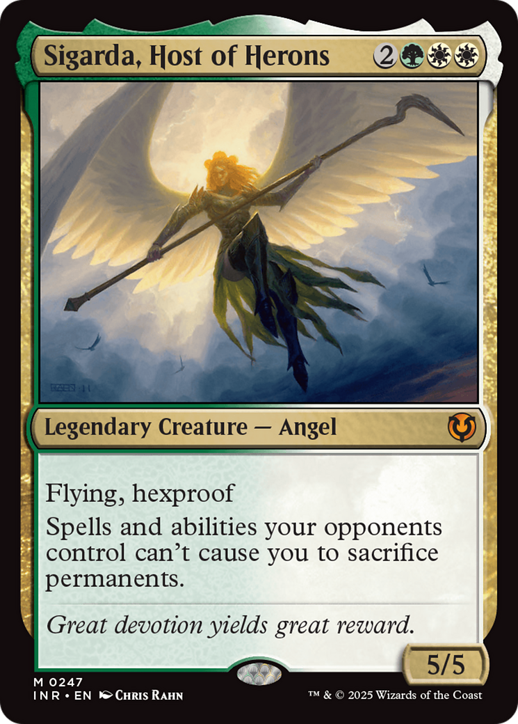 Sigarda, Host of Herons (INR-247)  Foil - Innistrad Remastered