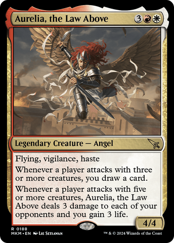 Aurelia, the Law Above (MKM-188)  Foil - Murders at Karlov Manor