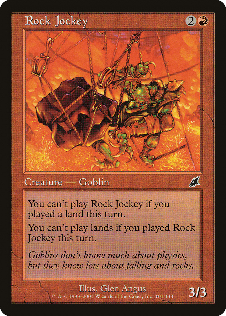 Rock Jockey (SCG-101)  Foil - Scourge