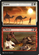 Leave // Chance (AKR-242)  - Amonkhet Remastered