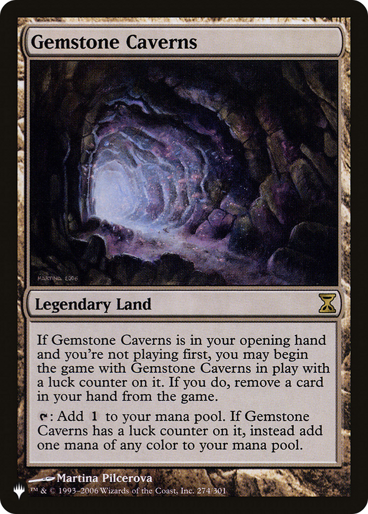 Gemstone Caverns (LIST-274/301)  - The List