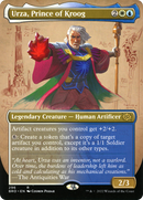 Urza, Prince of Kroog (Borderless) (BRO-296)  Foil - The Brothers' War