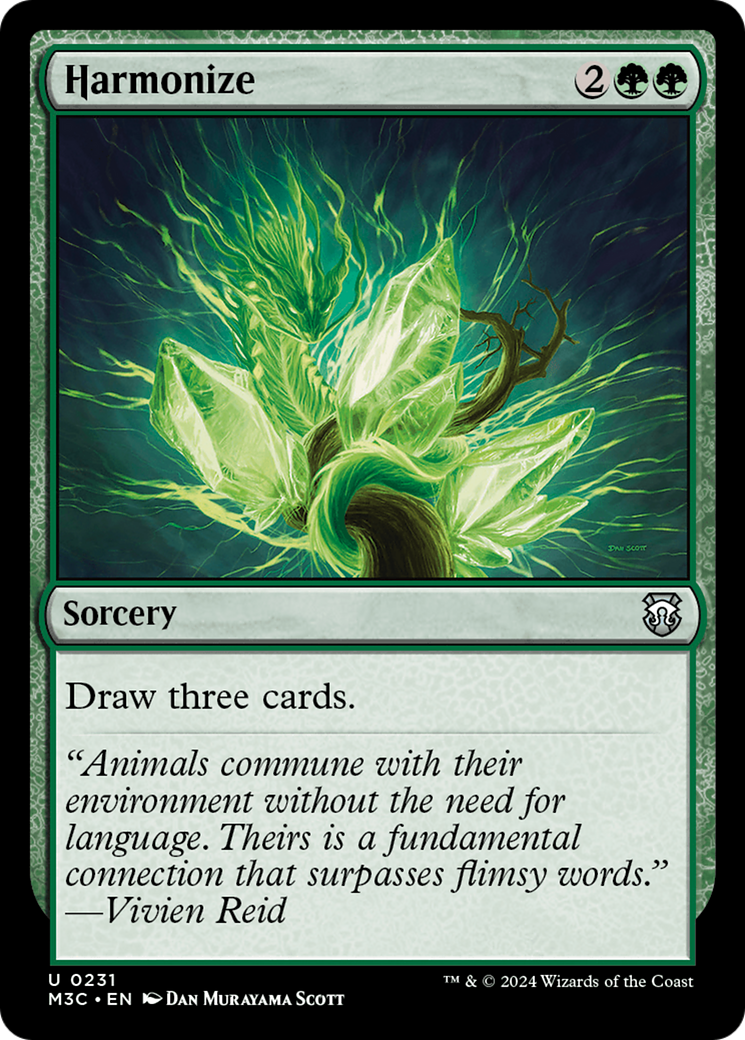 Harmonize (M3C-231)  - Modern Horizons 3 Commander