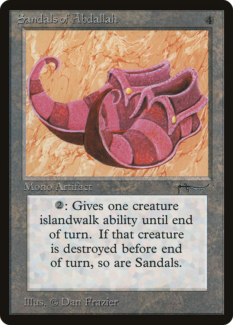 Sandals of Abdallah (ARN-)  - Arabian Nights