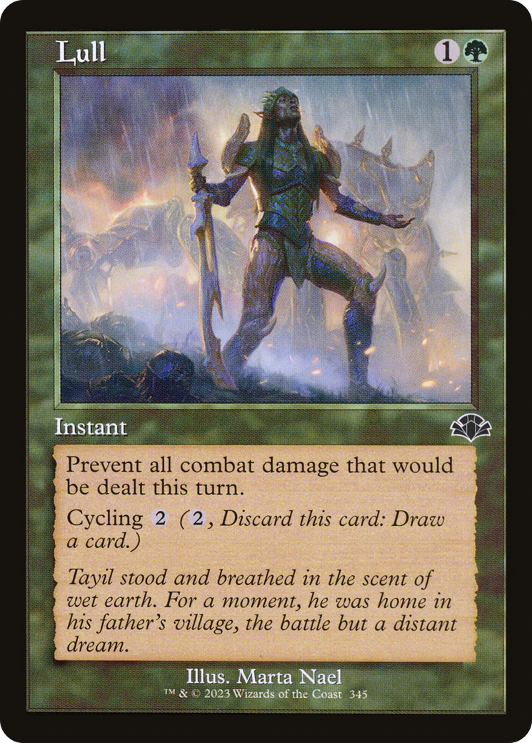 Lull (Retro Frame) (DMR-345)  Foil - Dominaria Remastered