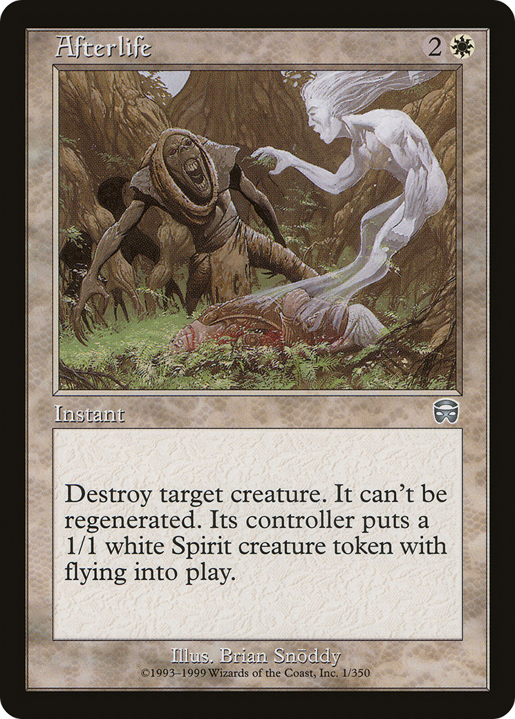 Afterlife (MMQ-001)  Foil - Mercadian Masques