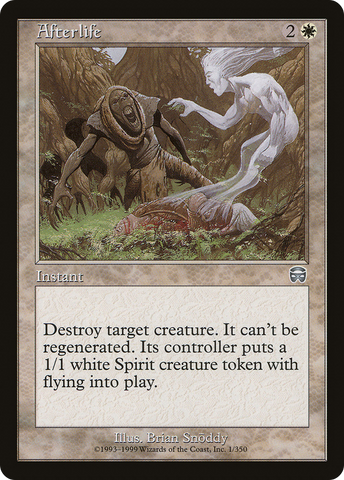 Afterlife (MMQ-001)  Foil - Mercadian Masques