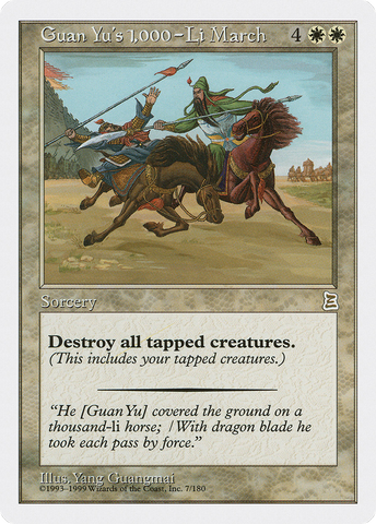 Guan Yu's 1,000-Li March (PTK-007)  - Portal Three Kingdoms