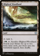 Blighted Woodland (C21-280)  - Commander 2021