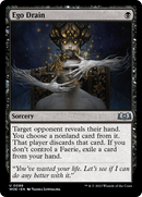 Ego Drain (WOE-086)  Foil - Wilds of Eldraine