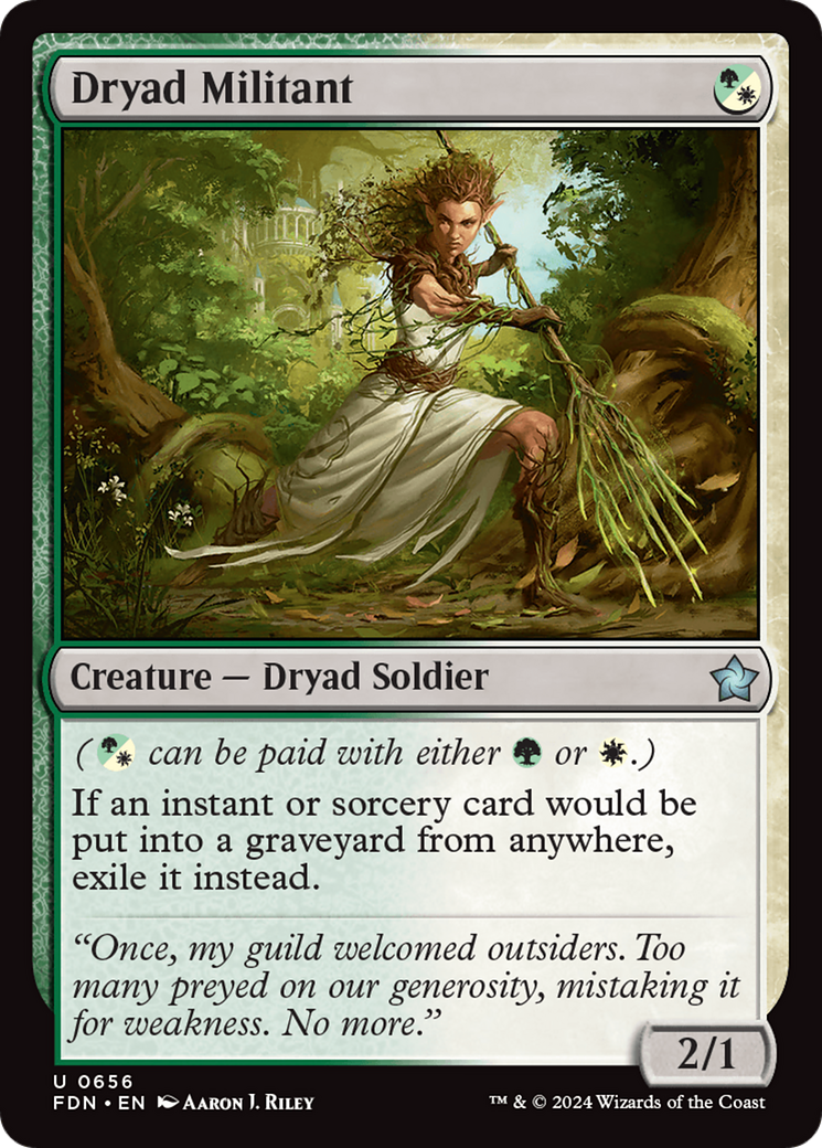 Dryad Militant (FDN-656)  - Foundations