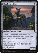 Clockwork Fox (CLB-308)  Foil - Commander Legends: Battle for Baldur's Gate