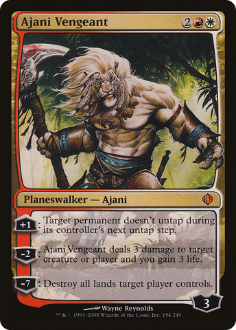 Ajani Vengeant (ALA-154)  - Shards of Alara