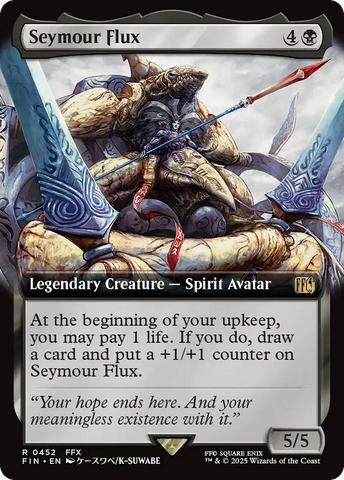 Seymour Flux (Extended Art) (FIN-452)  Foil - FINAL FANTASY: (Extended Art)
