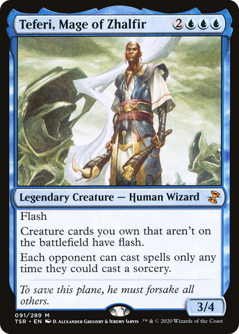 Teferi, Mage of Zhalfir (TSR-091)  Foil - Time Spiral Remastered
