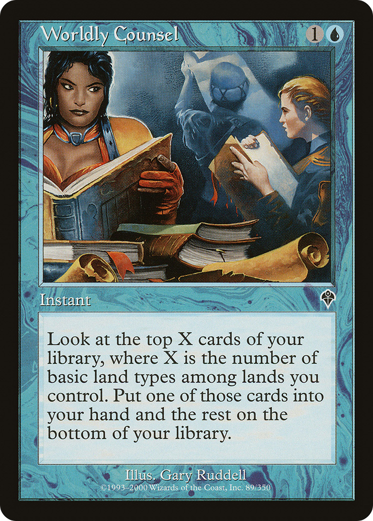 Worldly Counsel (INV-089)  Foil - Invasion