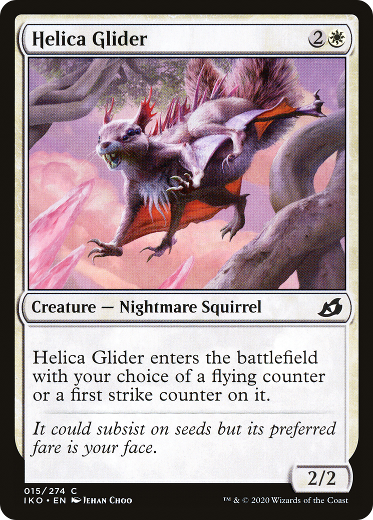 Helica Glider (IKO-015)  - Ikoria: Lair of Behemoths