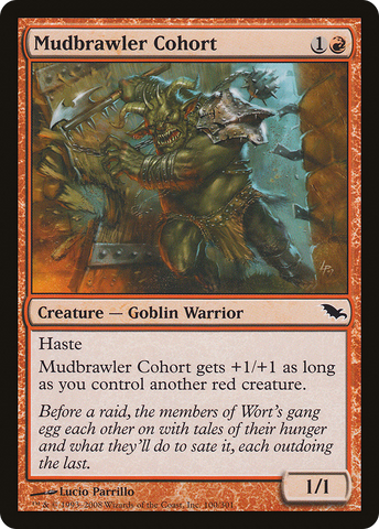 Mudbrawler Cohort (SHM-100)  Foil - Shadowmoor