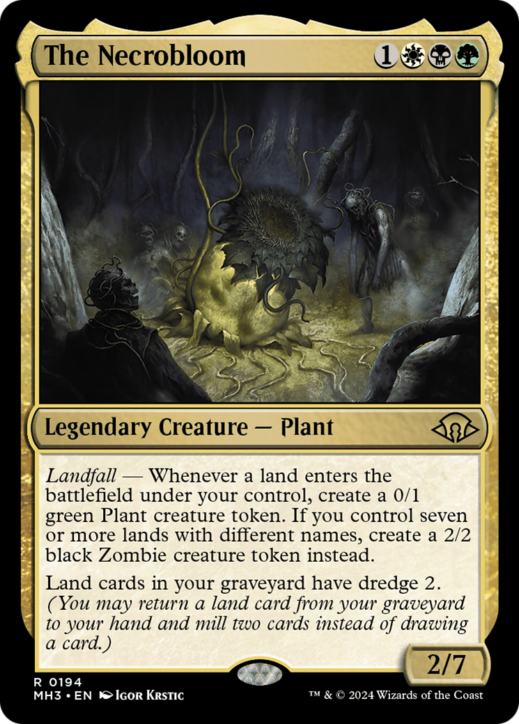 The Necrobloom (MH3-194)  - Modern Horizons 3