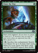 Point the Way (DFT-175) - Aetherdrift: (enchantment) Foil
