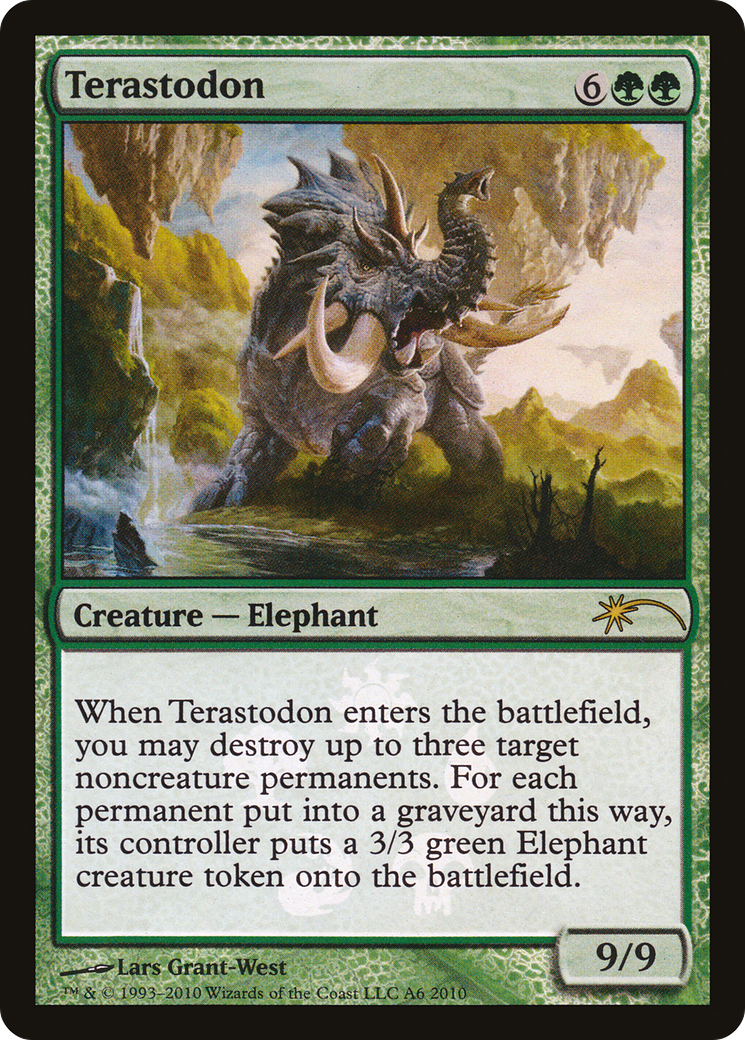 Terastodon (MEDIA-0A6)  Foil - Worldwake Promos