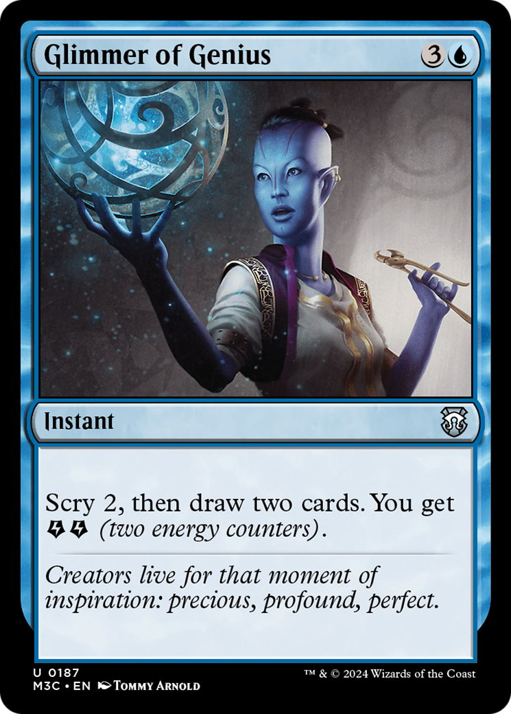 Glimmer of Genius (M3C-187)  - Modern Horizons 3 Commander