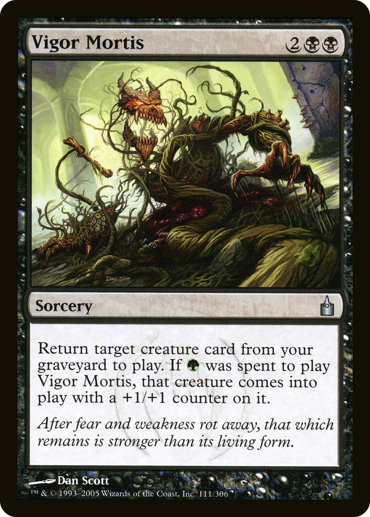 Vigor Mortis (RAV-111)  Foil - Ravnica: City of Guilds