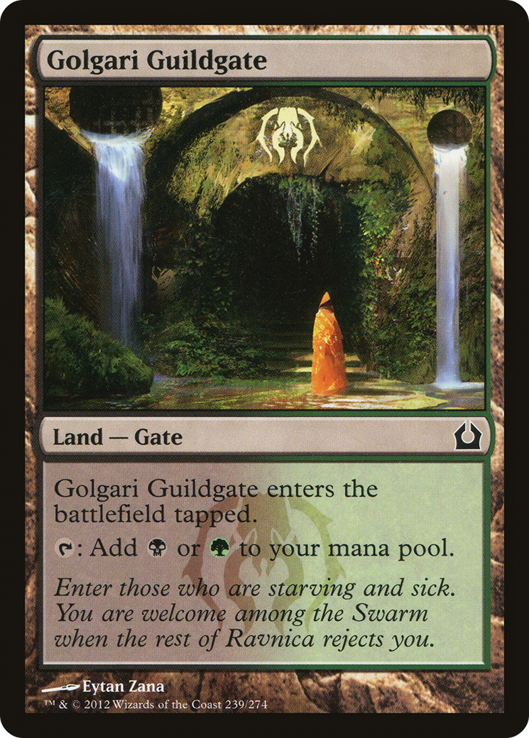 Golgari Guildgate (RTR-239)  Foil - Return to Ravnica