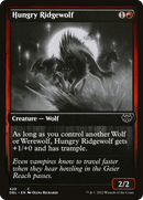 Hungry Ridgewolf (DBL-428)  Foil - Innistrad: Double Feature