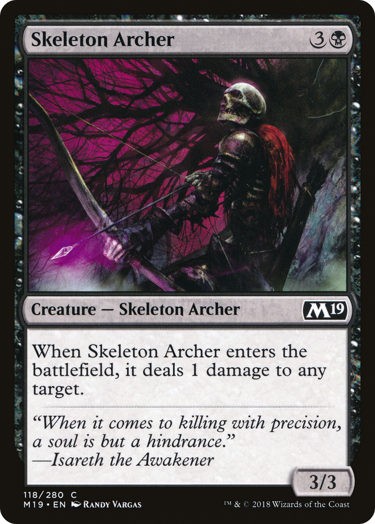 Skeleton Archer (M19-118)  - Core Set 2019