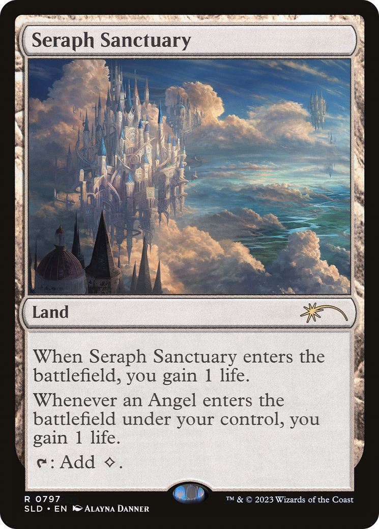 Seraph Sanctuary (SLD-797)  Foil - Secret Lair Drop