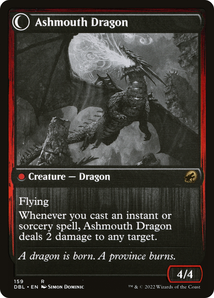 Smoldering Egg (DBL-159)  Foil - Innistrad: Double Feature: (Double Faced Transform)