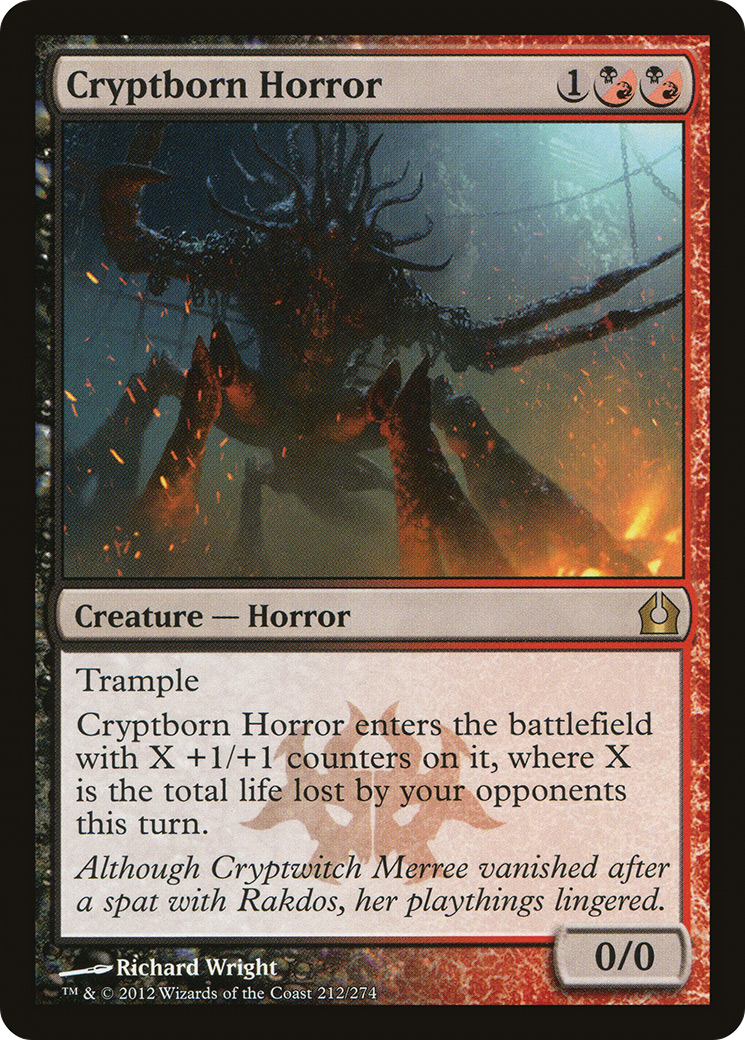Cryptborn Horror (RTR-212)  - Return to Ravnica