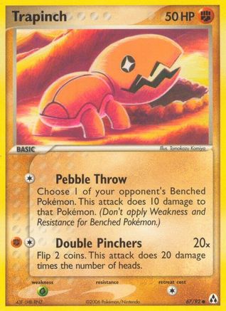 Trapinch 067/92  Legend Maker - Common