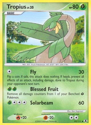 Tropius 052  Rising Rivals - Uncommon